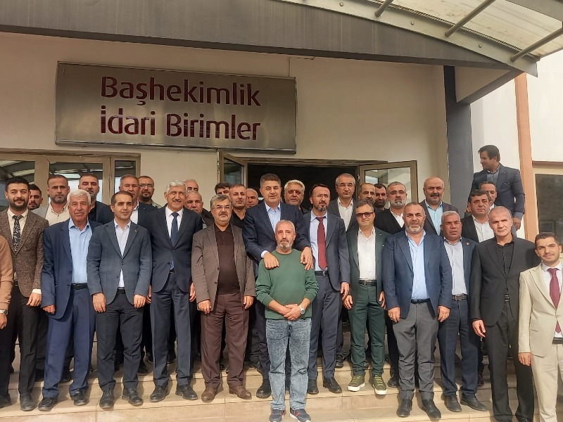 10 Yeni Ambulans Teslim Edildi, Şan Kahta'da Temaslarda Bulundu