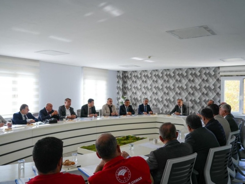 Adıyaman'da, badem üretimi için Eylem Planı Hazırlık Toplantısı yapıldı