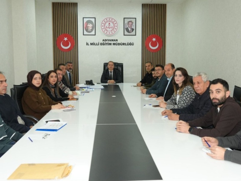 Adıyaman'da eğitim yatırımlarına yönelik istişare toplantısı düzenlendi
