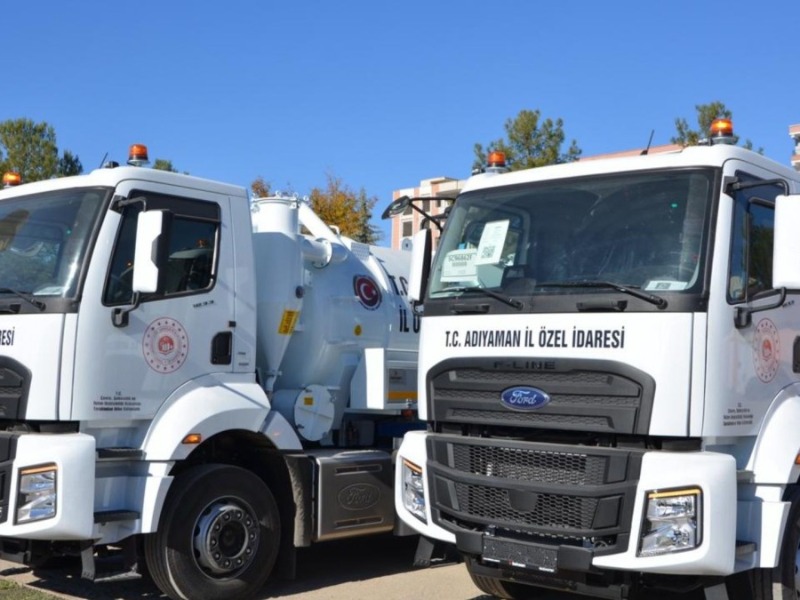 Adıyaman İl Özel İdaresi araç filosuna 2 yeni araç ekledi