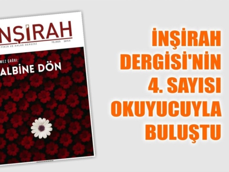 Kahta'da İnşirah Dergisi'nin 4. sayısı okuyucuyla buluştu