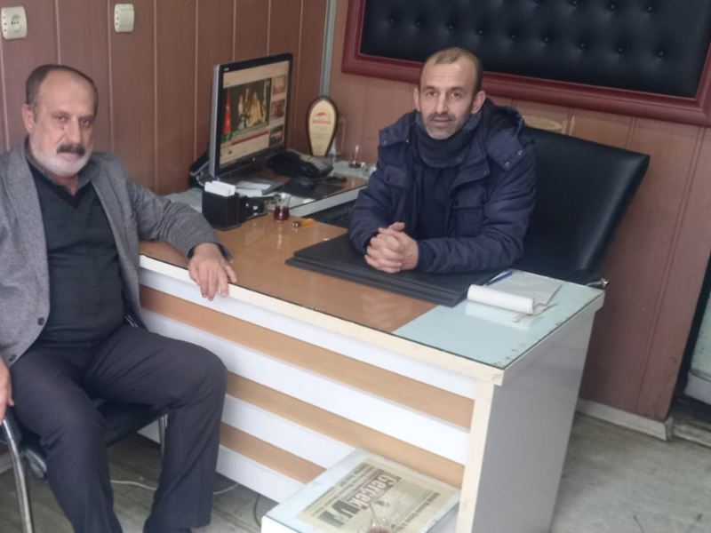 Şoförler Cemiyeti Başkan Adayı Halil Can'dan Gazetemize Ziyaret