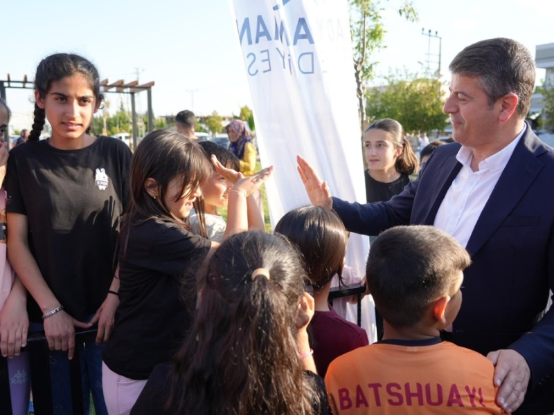 Başkan Tutdere çocuklarla ‘Yaza Merhaba' dedi