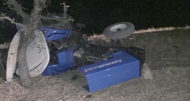 Gerger’de traktör kazası: 2 kişi yaralandı