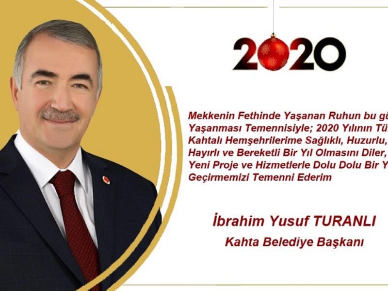 Başkan Turanlı'dan yeni yıl mesajı