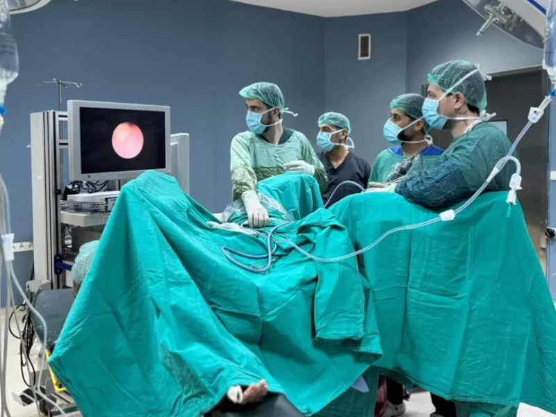 Kahta’da Ağrısız Kapalı Taş Kırma Ameliyatı Yapılmaya Başlandı