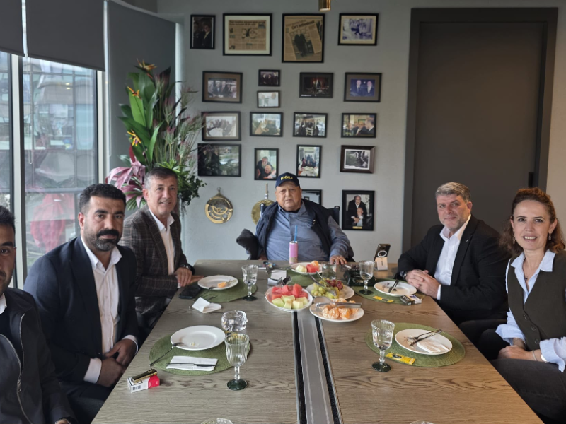 Baykurt Tekstil Yönetiminden İş İnsanı Abdullah Kiğılı&amp;apos;ya Ziyaret