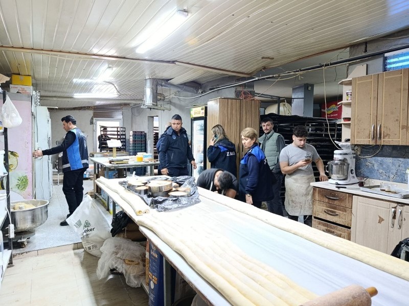 Adıyaman'da fırın ve gıda işletmelerine zabıta denetimi