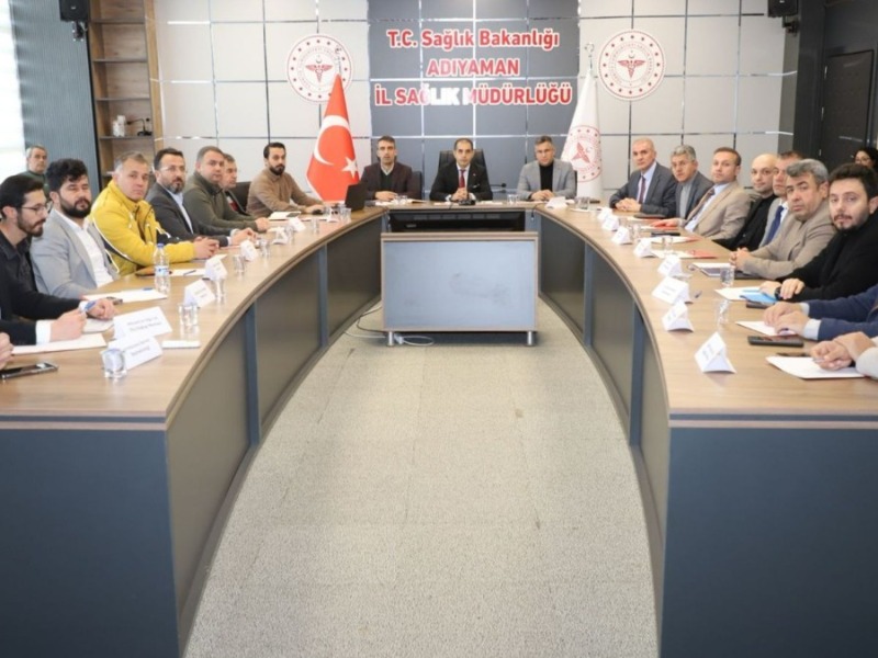 Adıyaman sağlık altyapısı için 2026 yılı yol haritası belirlendi