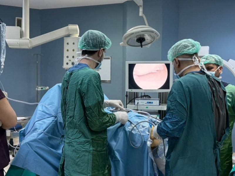 Kahta Devlet Hastanesi'nde artroskopik menisküs ameliyatı yapıldı