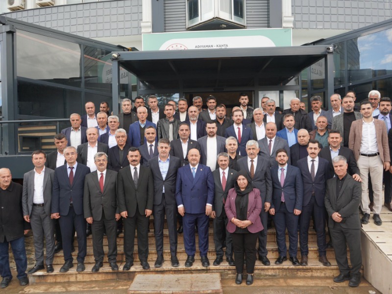 Kahta'da Bayramlaşma Programı Düzenlendi