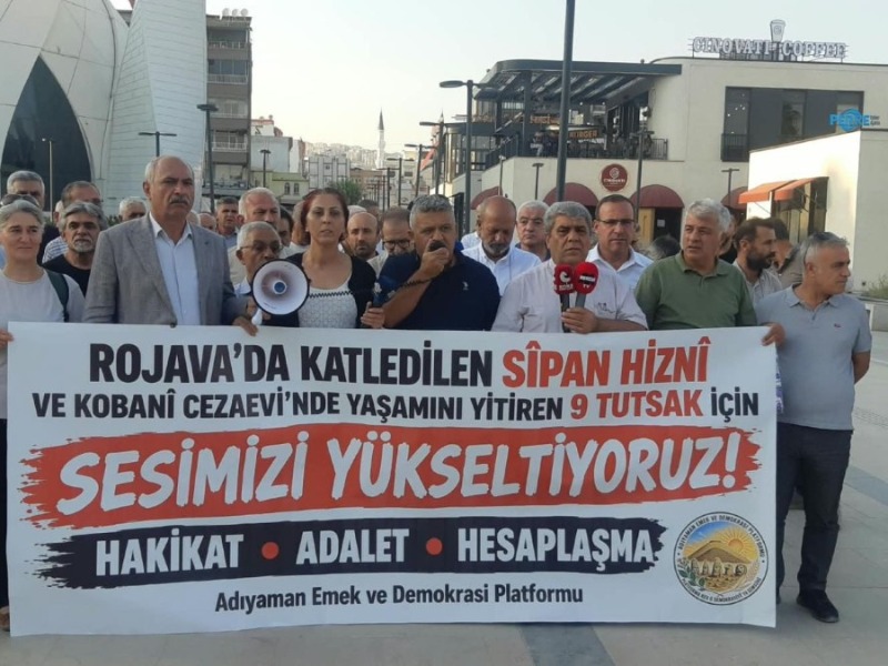 Adıyaman Emek ve Demokrasi Platformu'ndan Suriye için diyalog ve barış çağrısı 