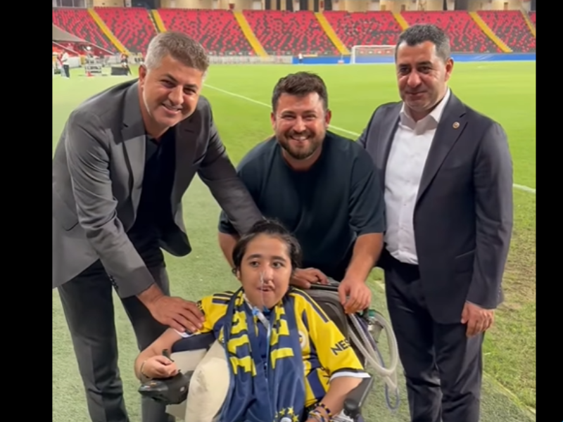 Firdevs'in Sarı-Lacivert Hayali Gerçeğe Dönüştü