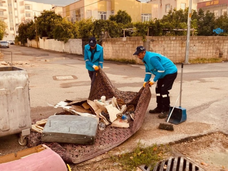 Adıyaman'da 245 personel ve 54 araçla, günlük ortalama 240 ton evsel atık toplanıyor 
