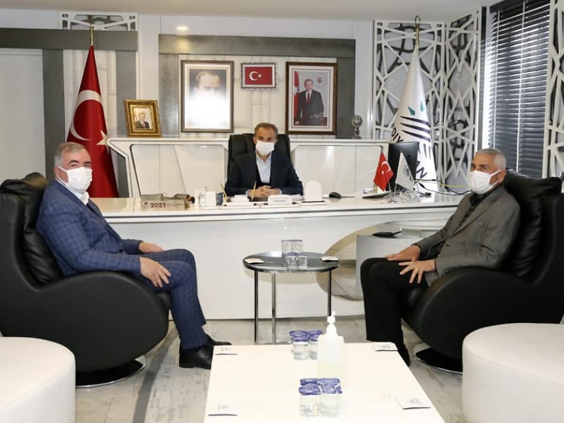Kahta Belediye Başkanı Turanlı’dan, Başkan Kılınç’a ziyaret