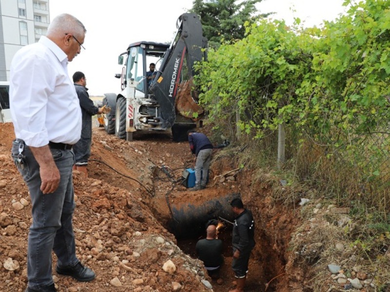 Başkan TURANLI; Sıkıntı Çeken 3 Mahallemiz Artık Su Sıkıntısı Çekmecek