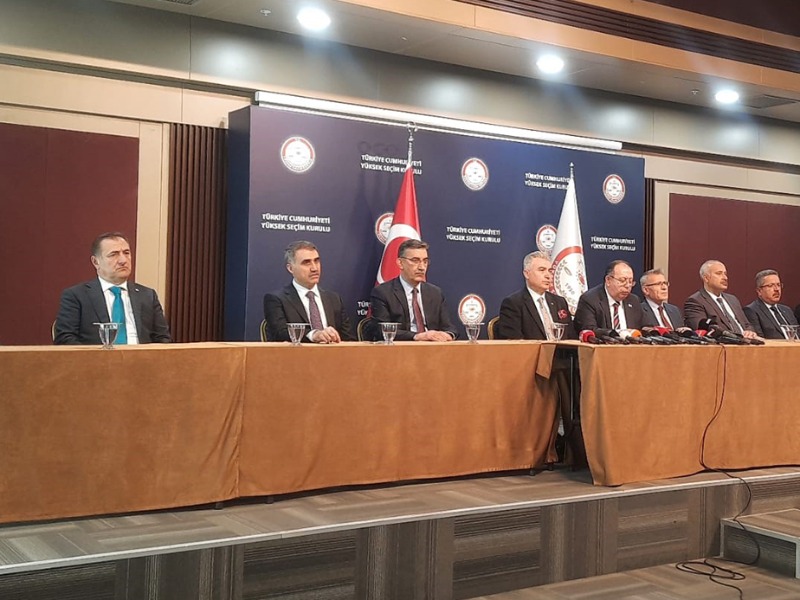 YSK Başkanı Yener: 'İlan edilen yerlerde 2 Haziran'da seçimler yenilenecek'