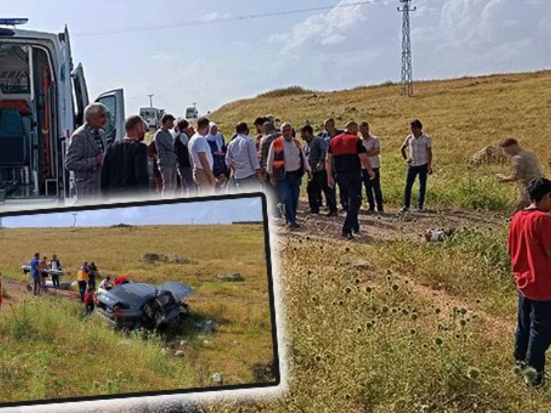 Siverek-Kahta yolunda kaza: 5 kişi yaralandı