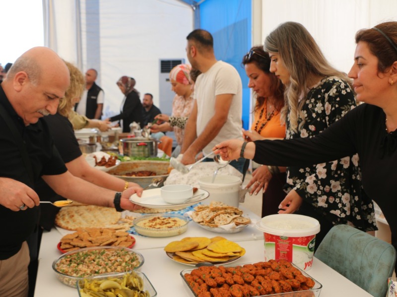 K-6 Konteynerkentte Türk mutfağı tanıtma kapsamında etkinlik düzenlendi